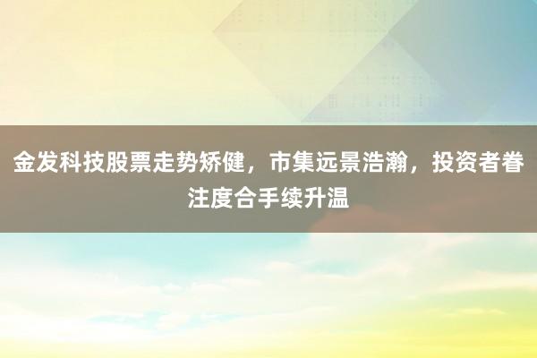 金发科技股票走势矫健,市集远景浩瀚,投资者眷注度合手续升温